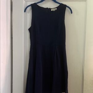 Monteau Navy Blue Sleeveless Mini Dress
